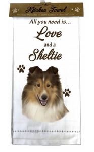 Sheltie Kitchen Towel
