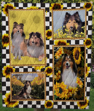 Sheltie Tenderness Quilt